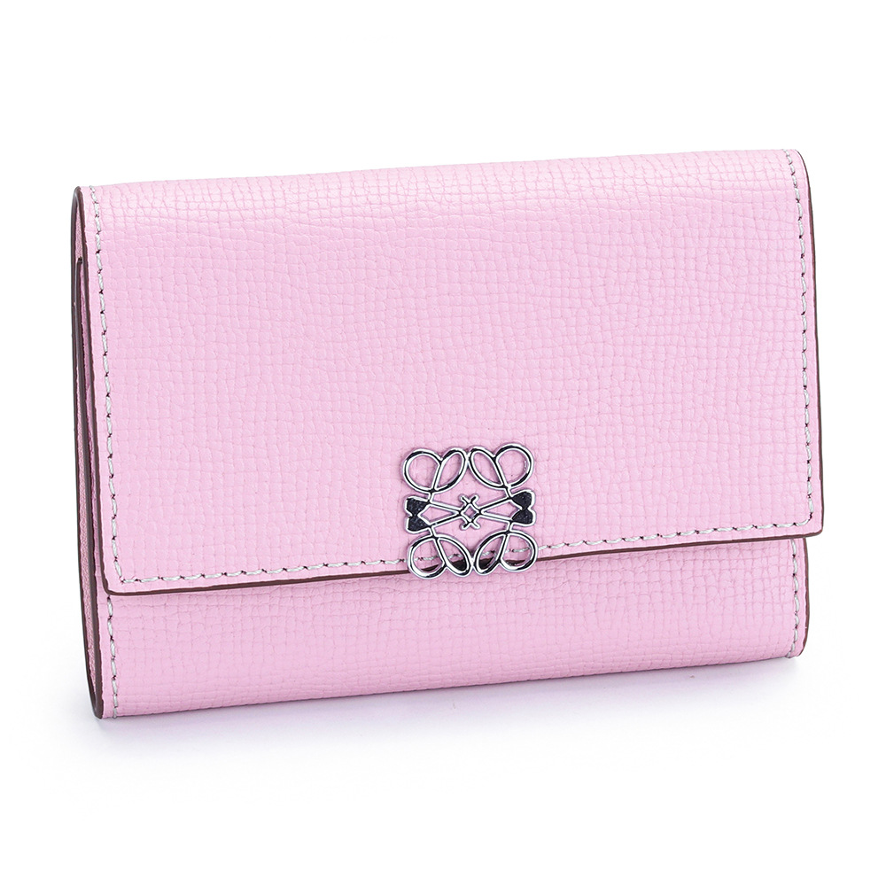 luxurious Leather Flap Short Wallet