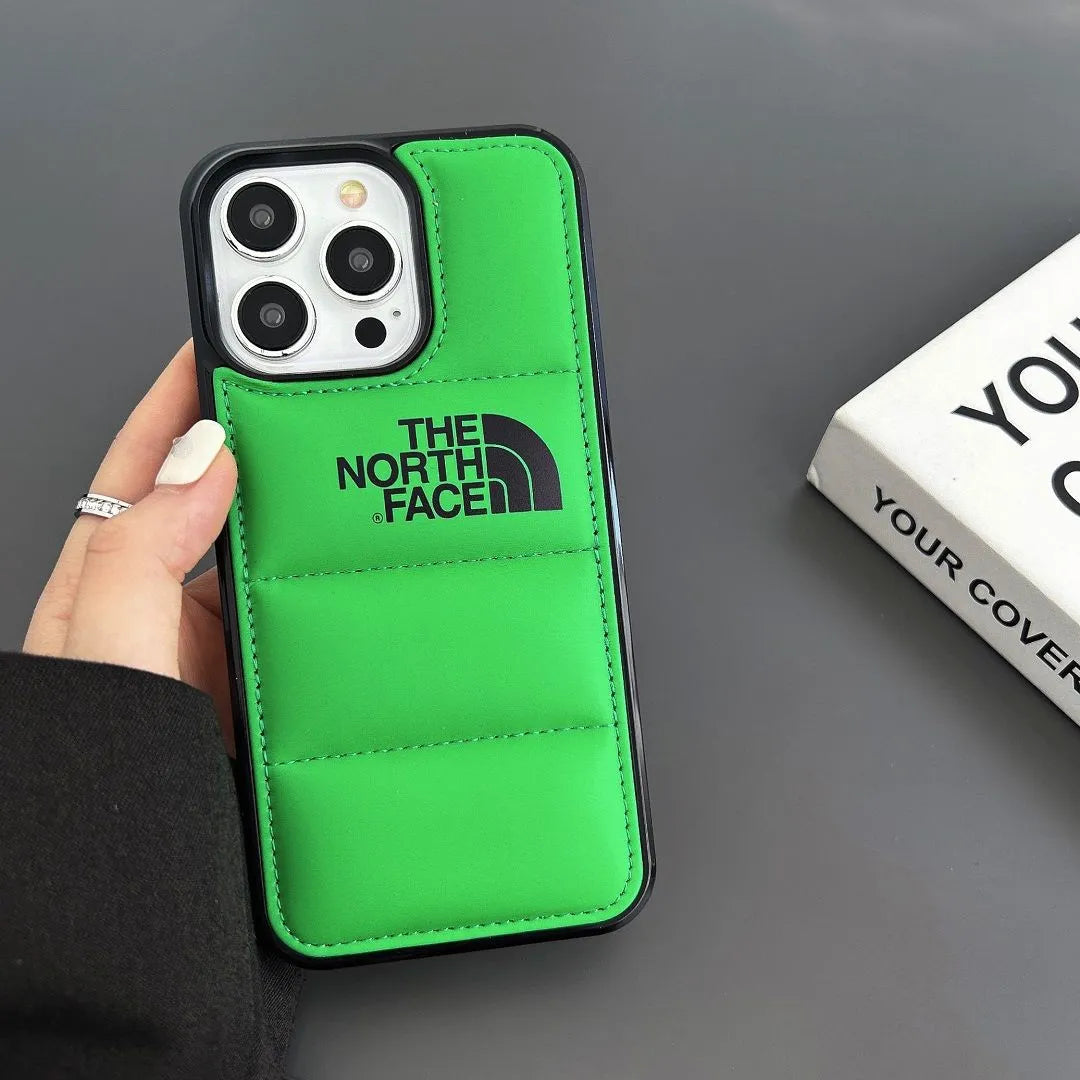 TNF 3D Goose Down Socket iPhone Case