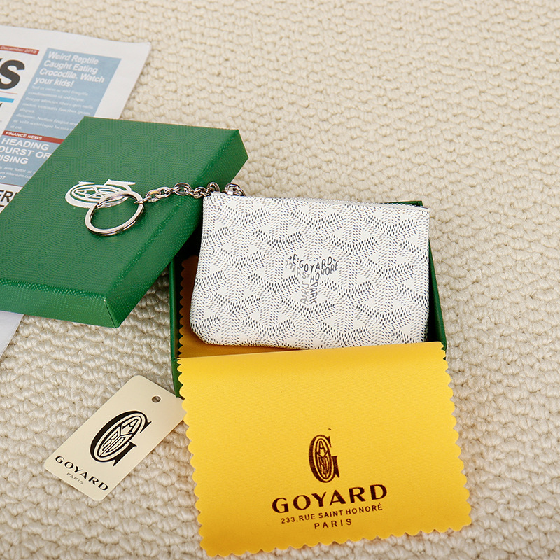 GD Leather Zipper Key Bag
