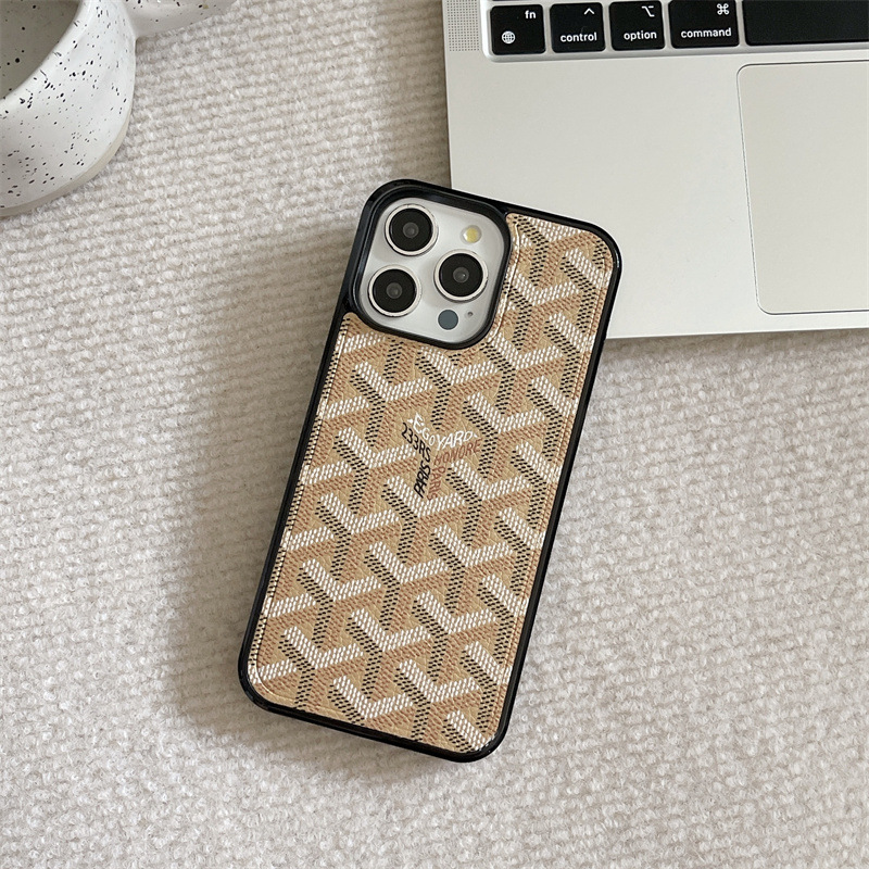 Vintage Leather GD iPhone Case-Silicone Black Edge