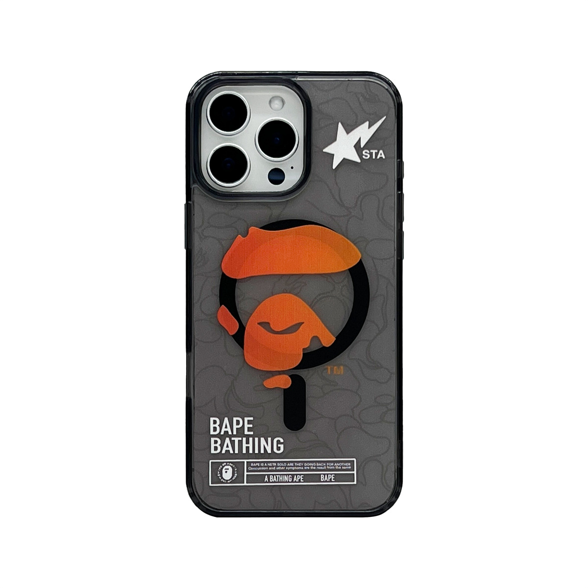 Camouflage Ape iPhone Case with Magsafe