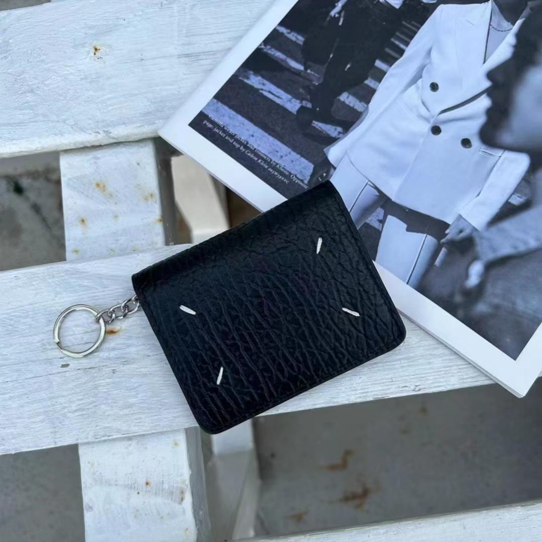 Luxury Leather Zipper Wallet Card Holder & Coin Purse