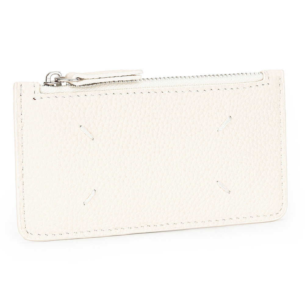 Luxury Leather Zipper Wallet Card Holder & Coin Purse