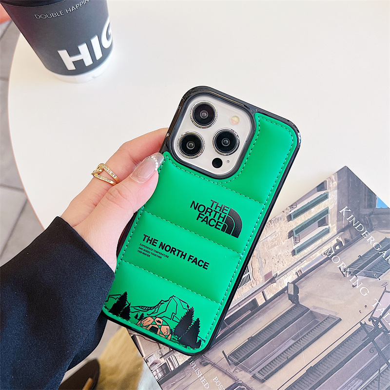 Camping Down NF Jacket iPhone Case