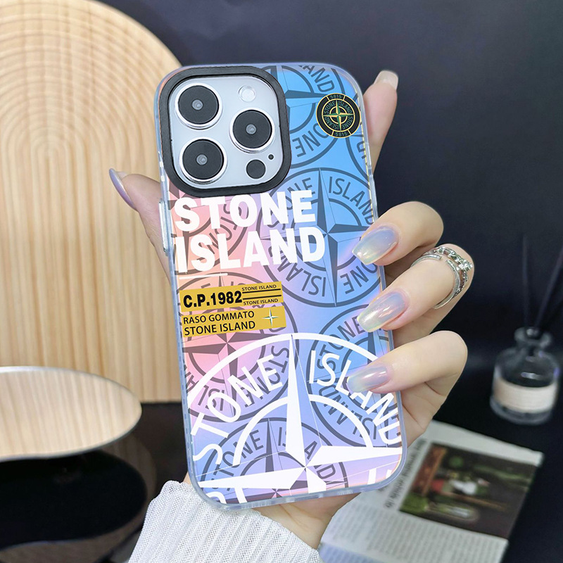 Electroplating Laser Stone Trendy Fashion iPhone Case