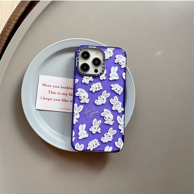 Tired Rabbit iPhone Case