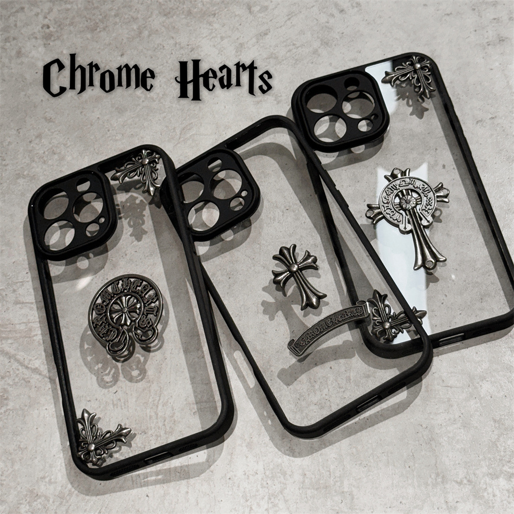 Crystal Clear Fashion CH iPhone Case