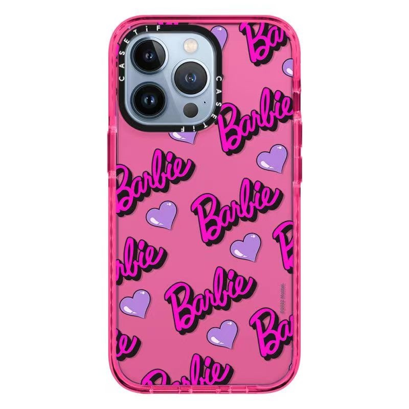 Red Barbie Heart iPhone Case