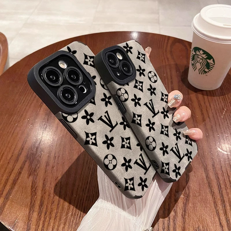 Louis Vuitton Velvet Vintage Leather iPhone Case