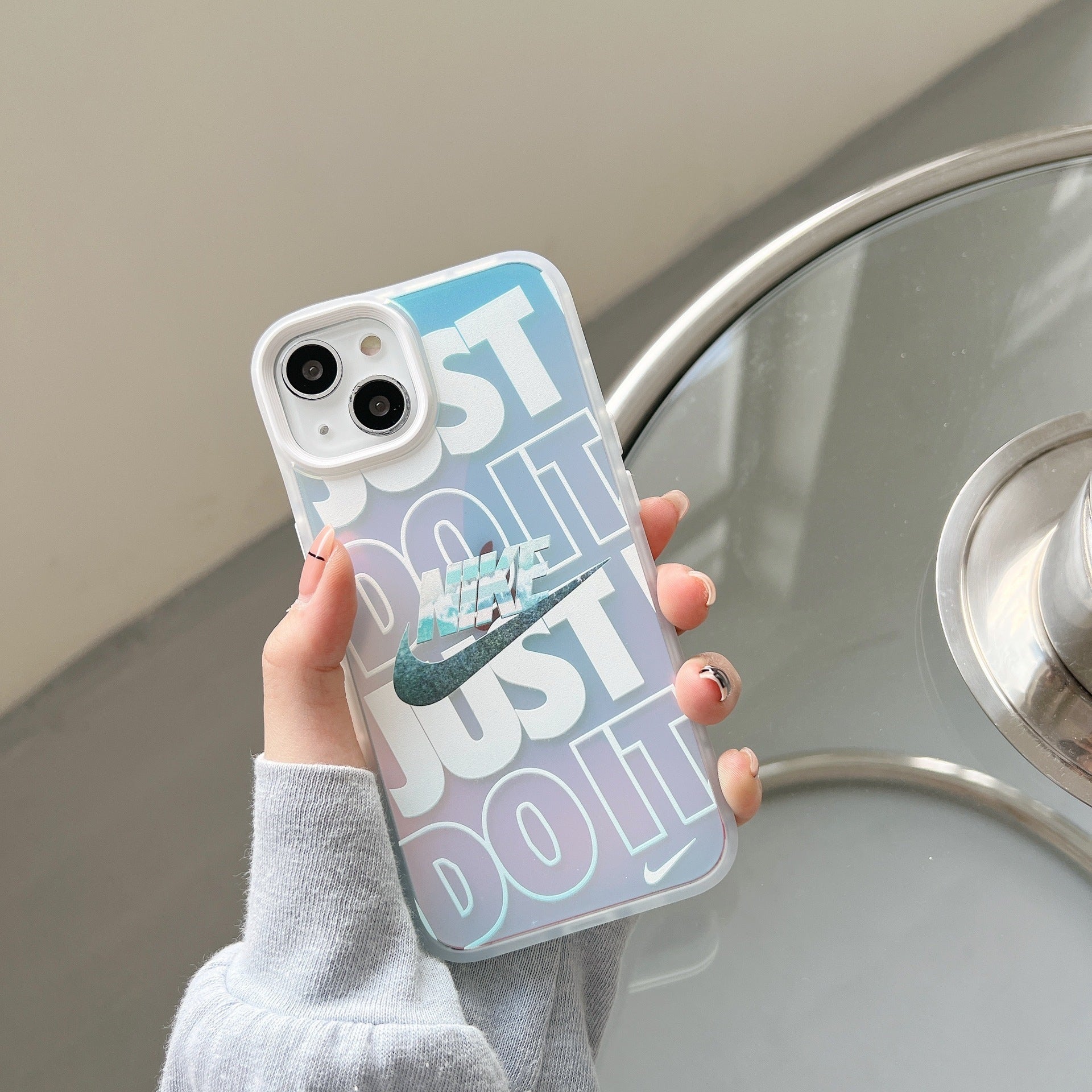 Laser N-K iPhone Case