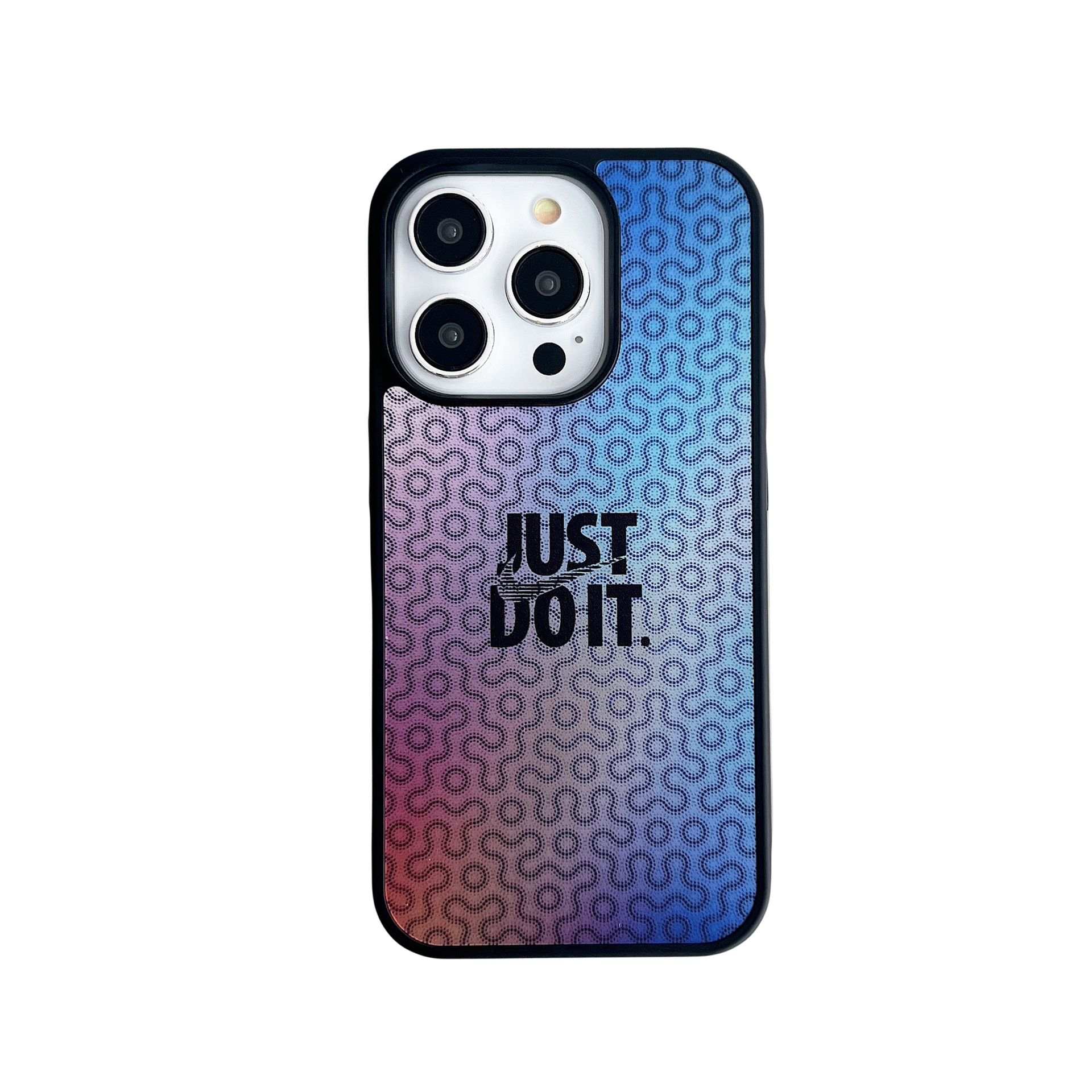 Colorful mirror laser NK iPhone Case