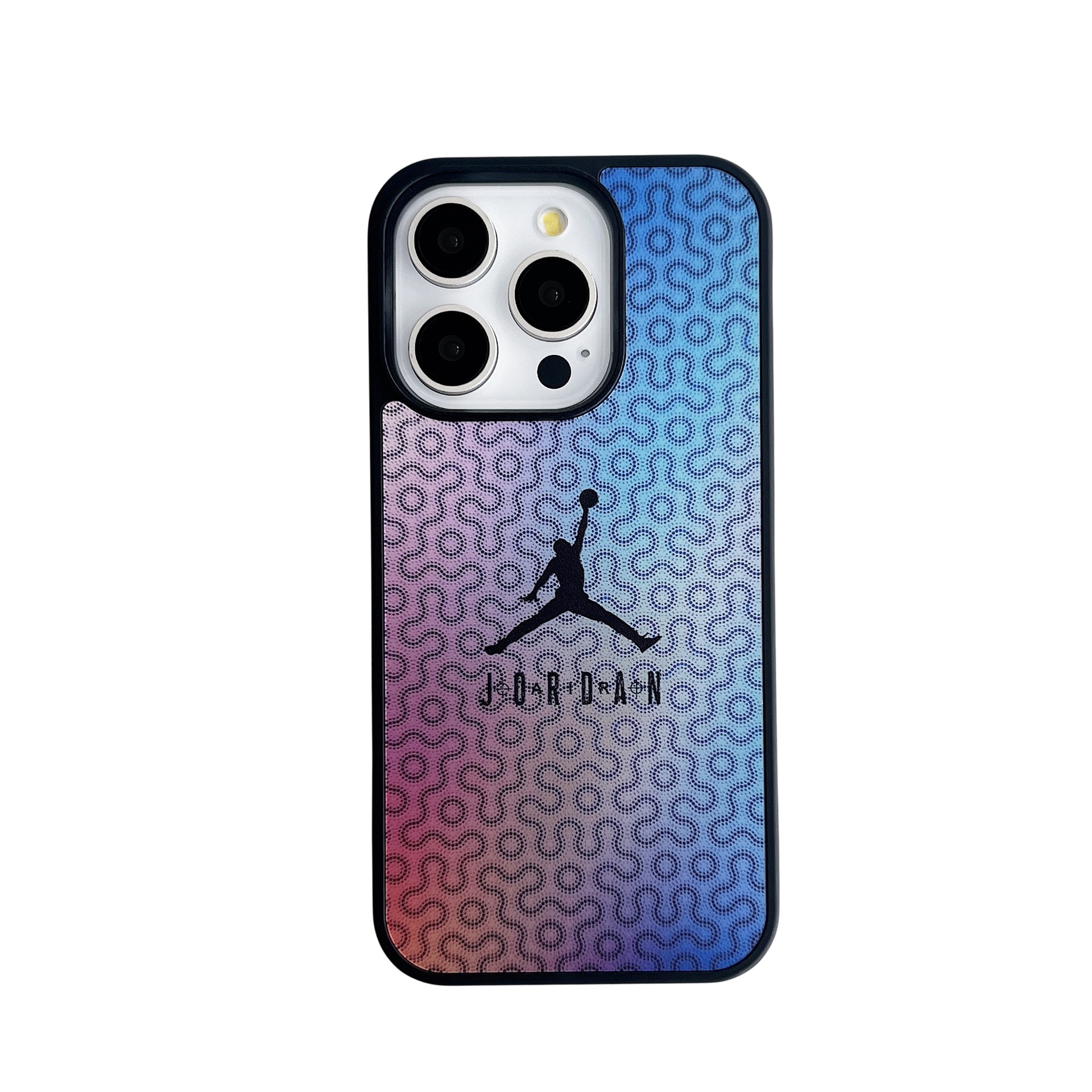 Colorful mirror laser NK iPhone Case