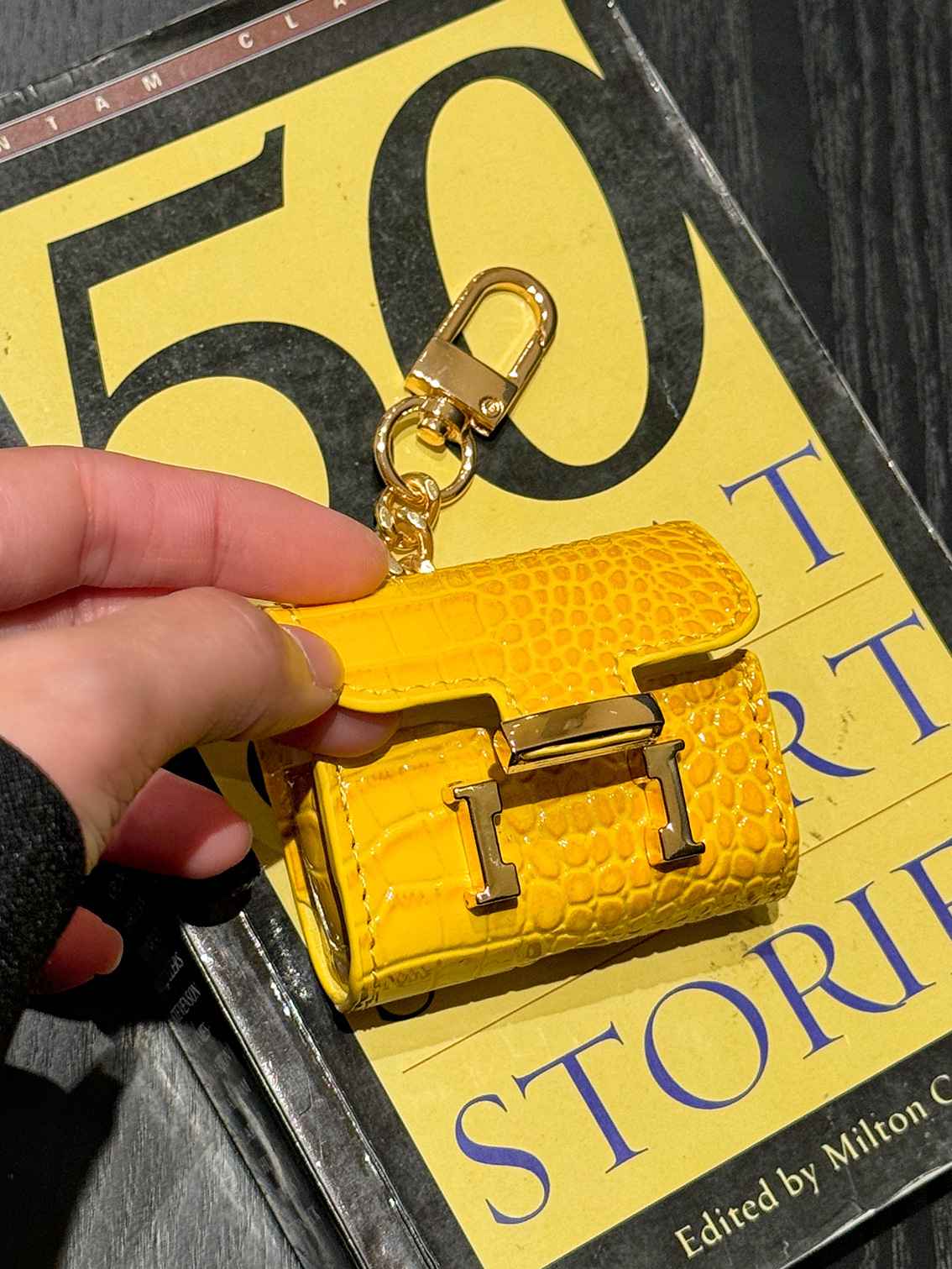 Crocodile pattern Luxury Leather Airpods Case 