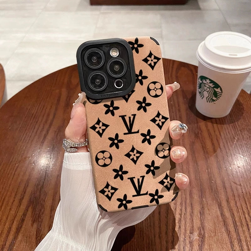 Louis Vuitton Velvet Vintage Leather iPhone Case