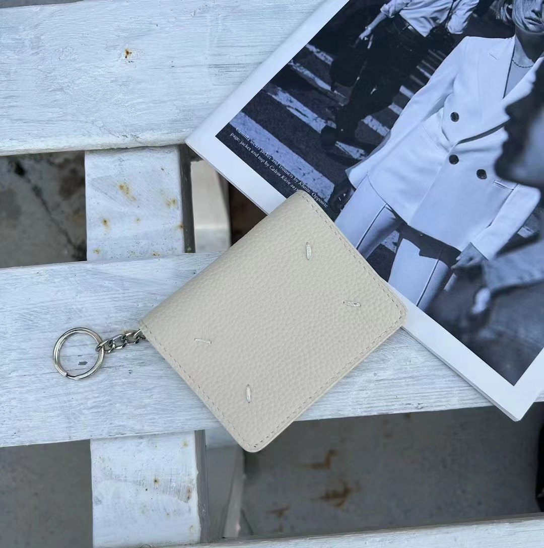 Luxury Leather Zipper Wallet Card Holder & Coin Purse