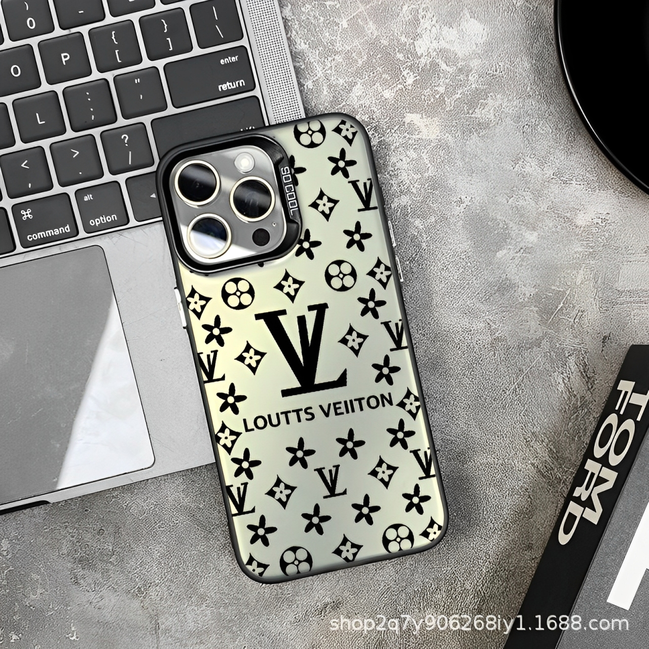 Electroplating Laser V iPhone Case