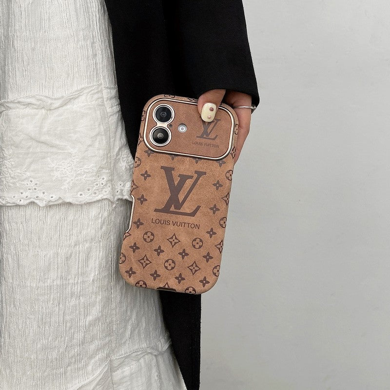 Louis Vuitton Velvet Vintage Leather iPhone Case