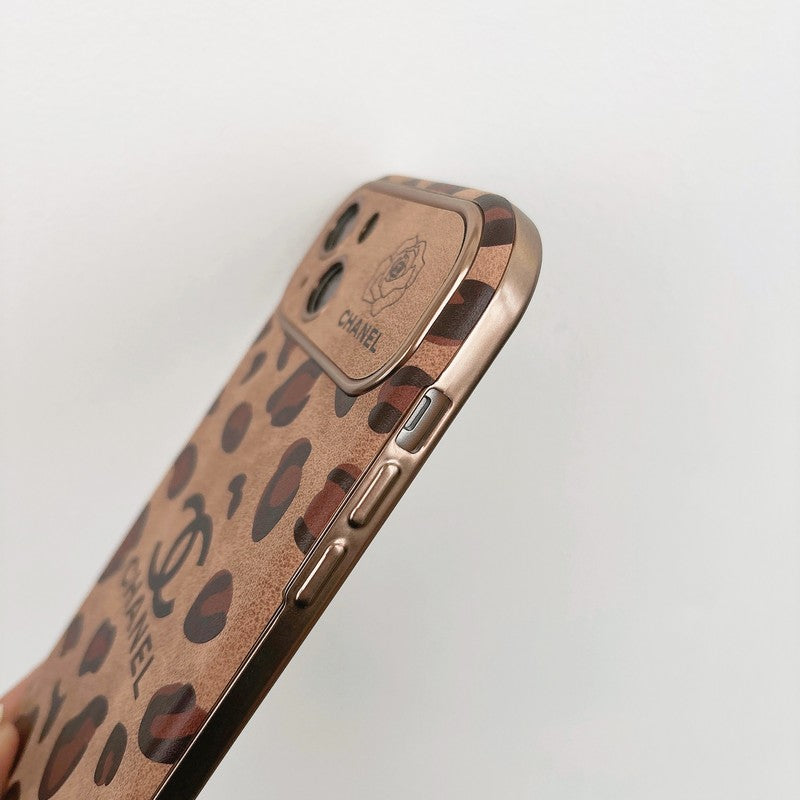 Chanel Luxury Fluffy Leather iPhone Case