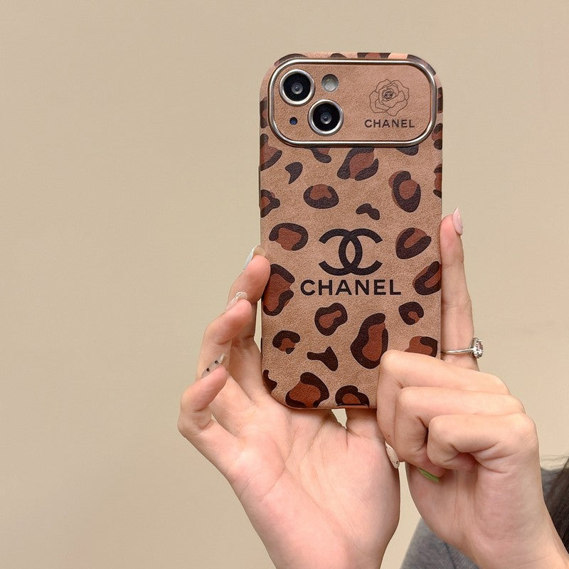 Chanel Luxury Fluffy Leather iPhone Case