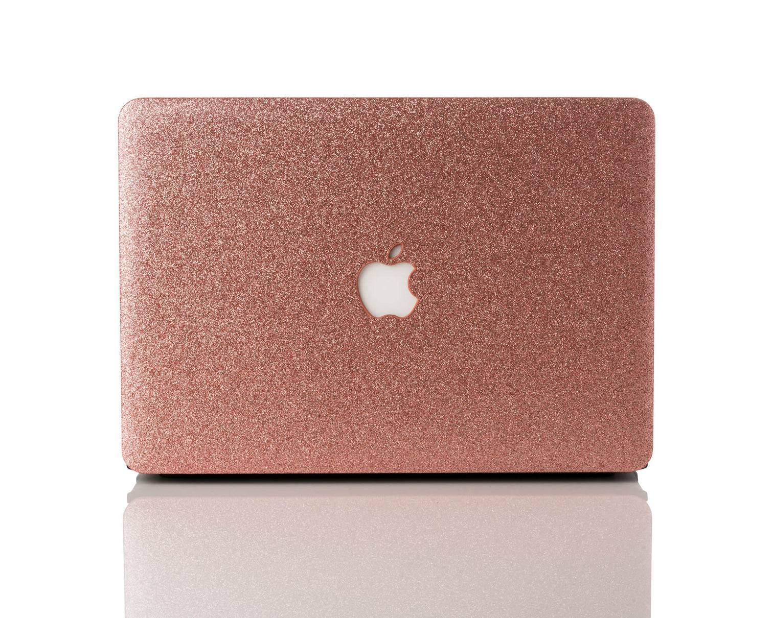 Glitter Rose Gold Macbook Case