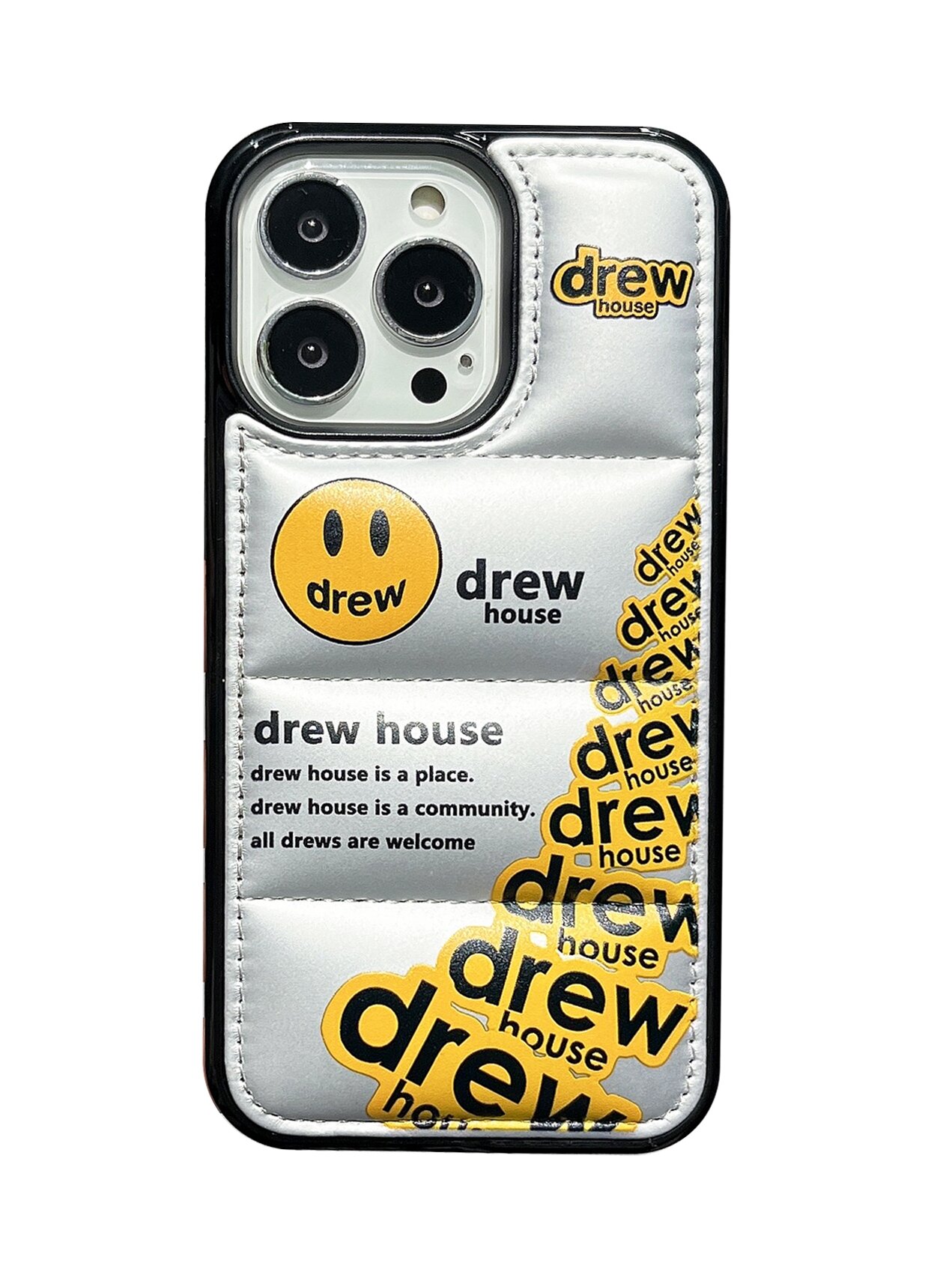 Drew House iPhone Case-3D down jacket