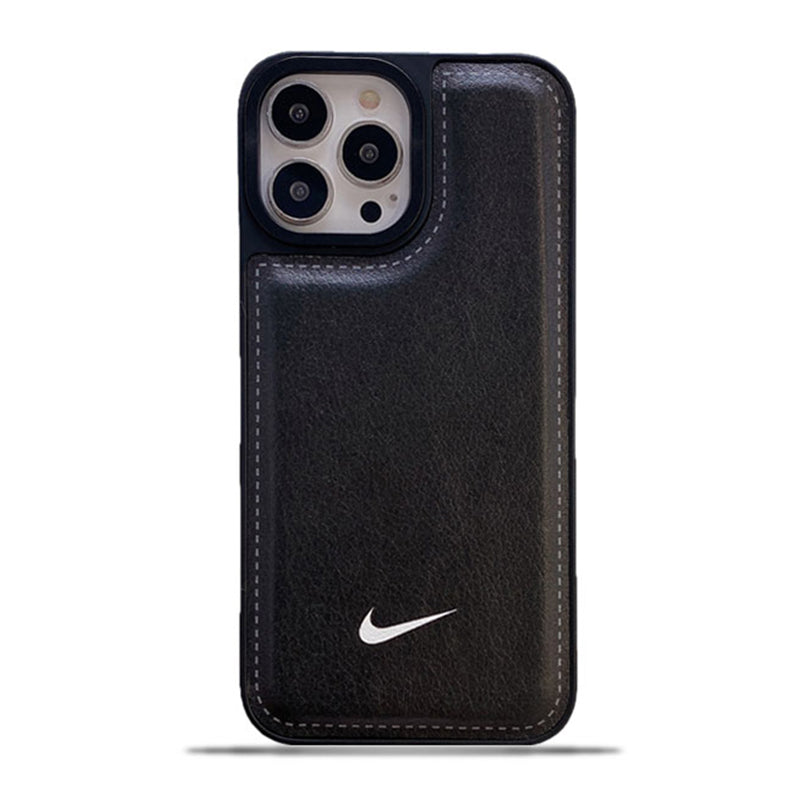 Leather N-K iPhone Case