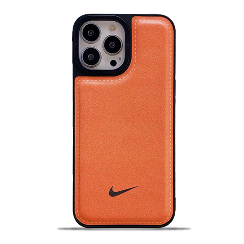 Leather N-K iPhone Case