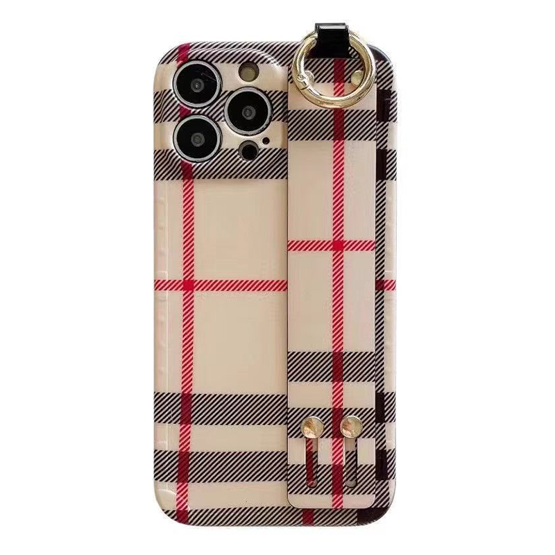 Warhorse Leather iPhone Case With Wrist Strap Holder