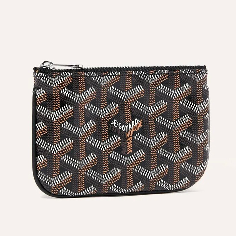 GD Leather Zipper Key Bag