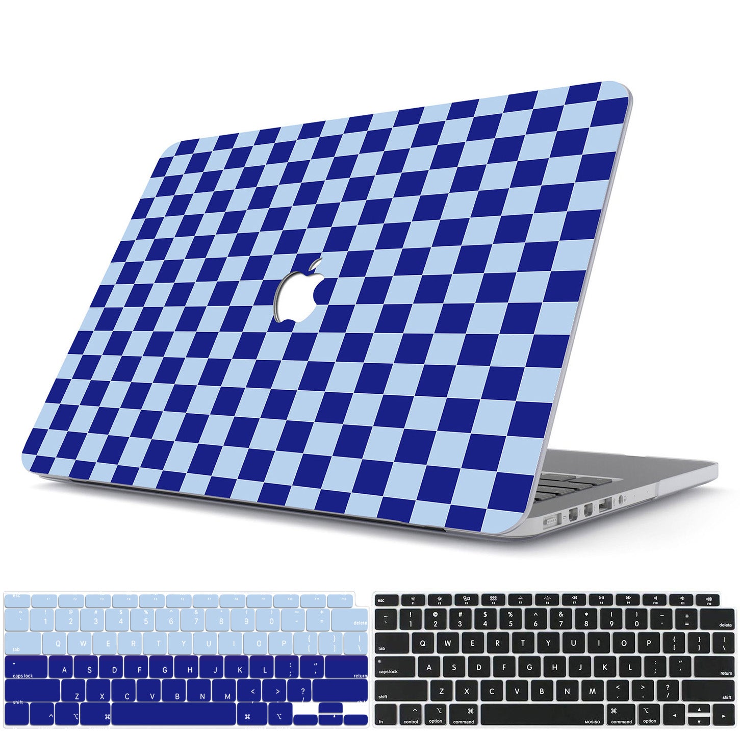 Blue Maze Macbook Case-BELKCASE