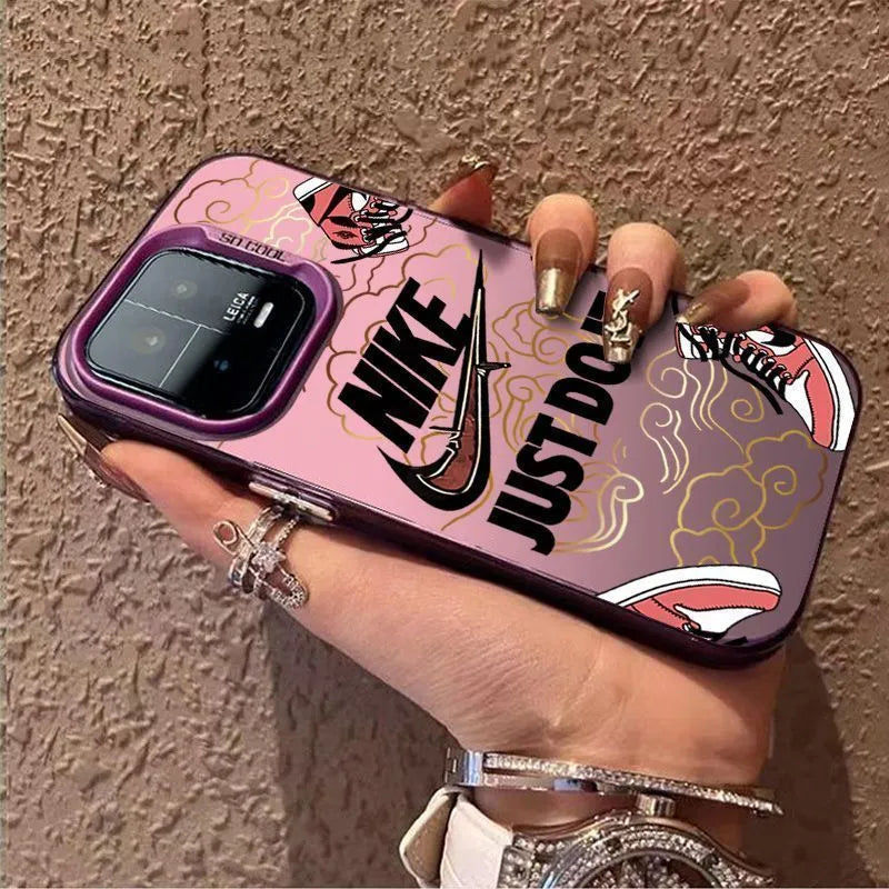  Electroplated Silver N/K iPhone Case