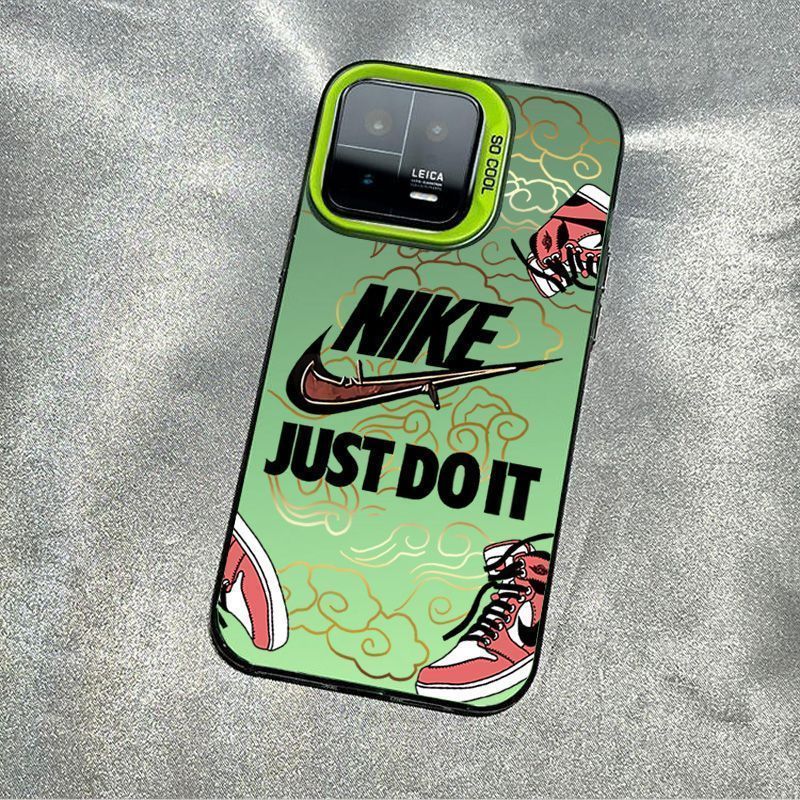 Just Do It Nike Electroplated Silver iPhone Case