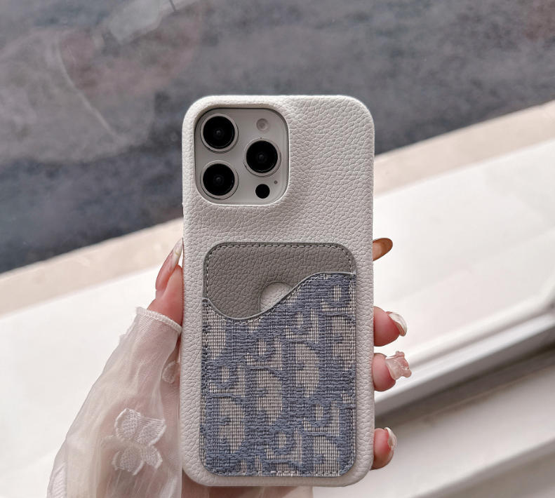 Dior EmbroEidery iPhone Wallet Case