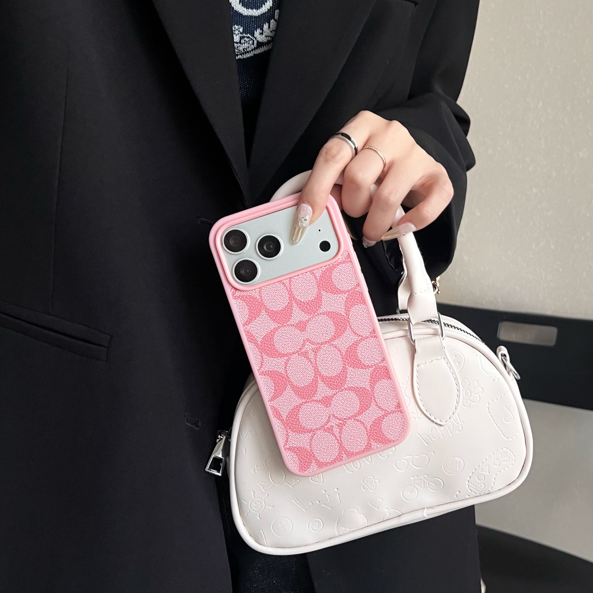 Coach Luxury Leather iPhone Case