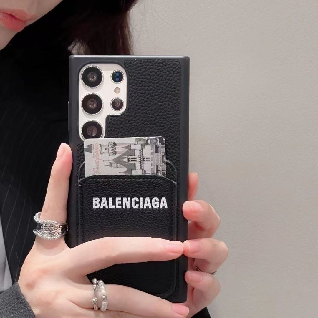 Luxury Leather Samsung Wallet Case