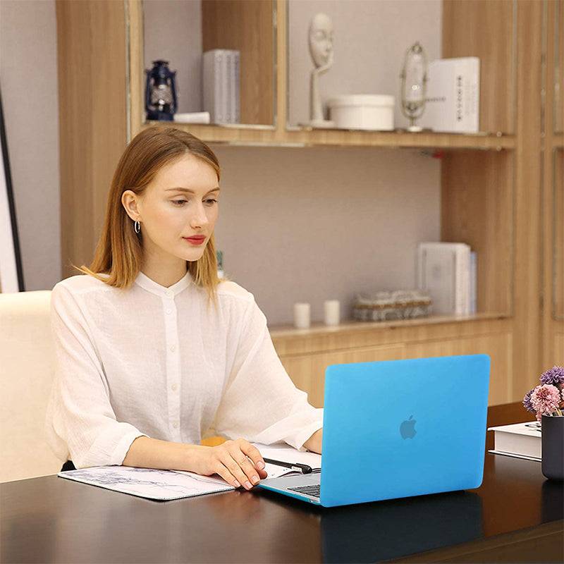 Frosted Aqua Blue | Macbook case customizable-BELKCASE