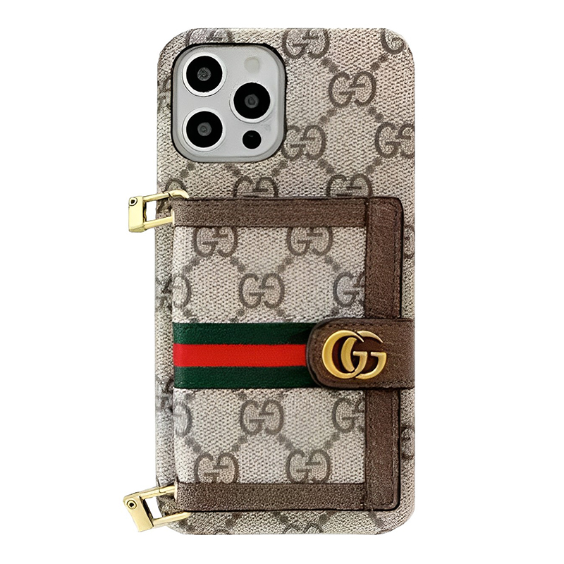 Classic Leather iPhone Wallet Case With Crossbody Strap -BELKCASE