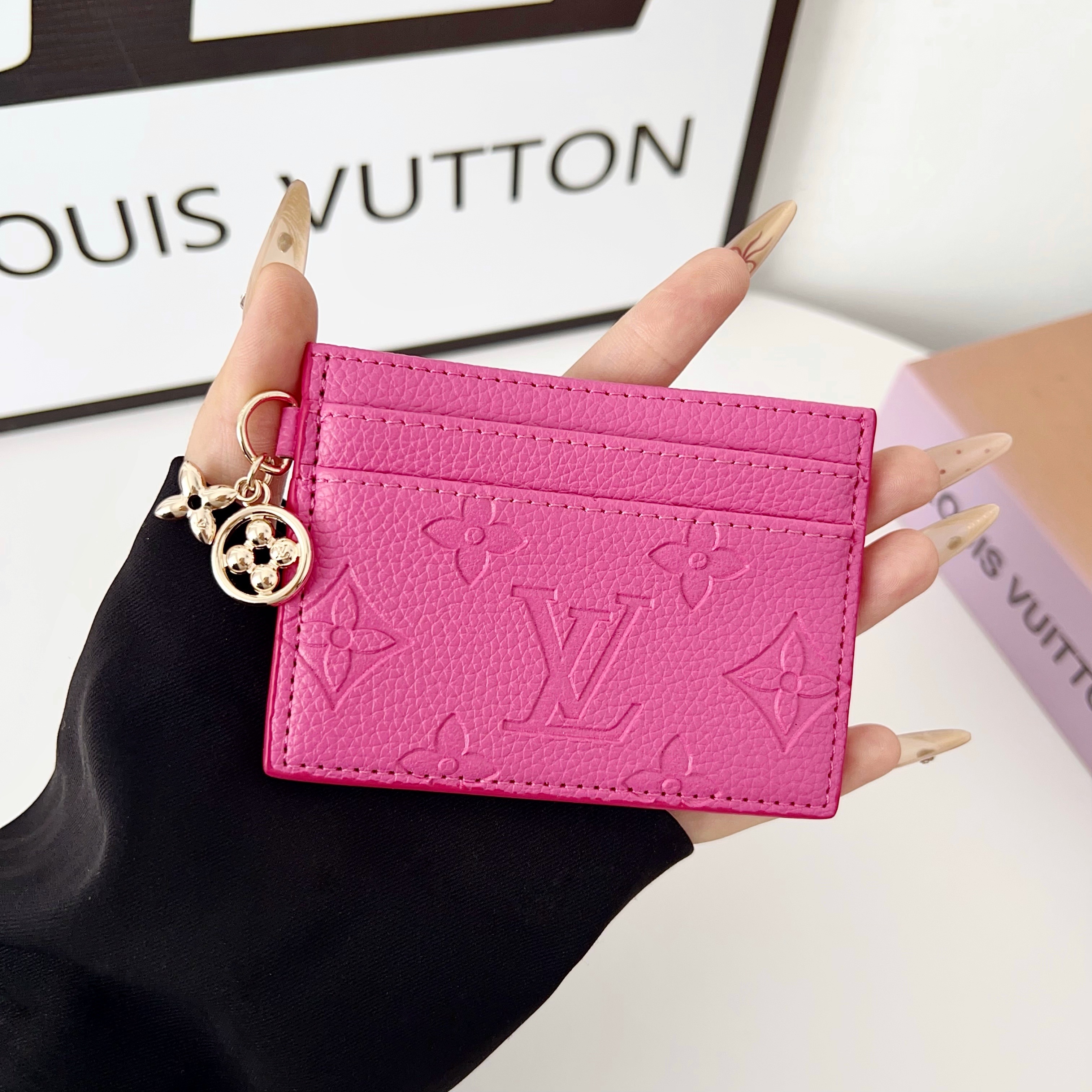 [Copy]Louis Vuitton Luxury Leather Card Holder
