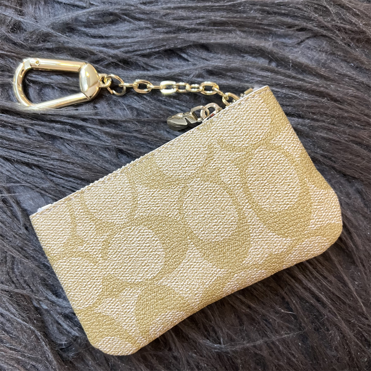 Luxury Leather Zipper Coin Purse
