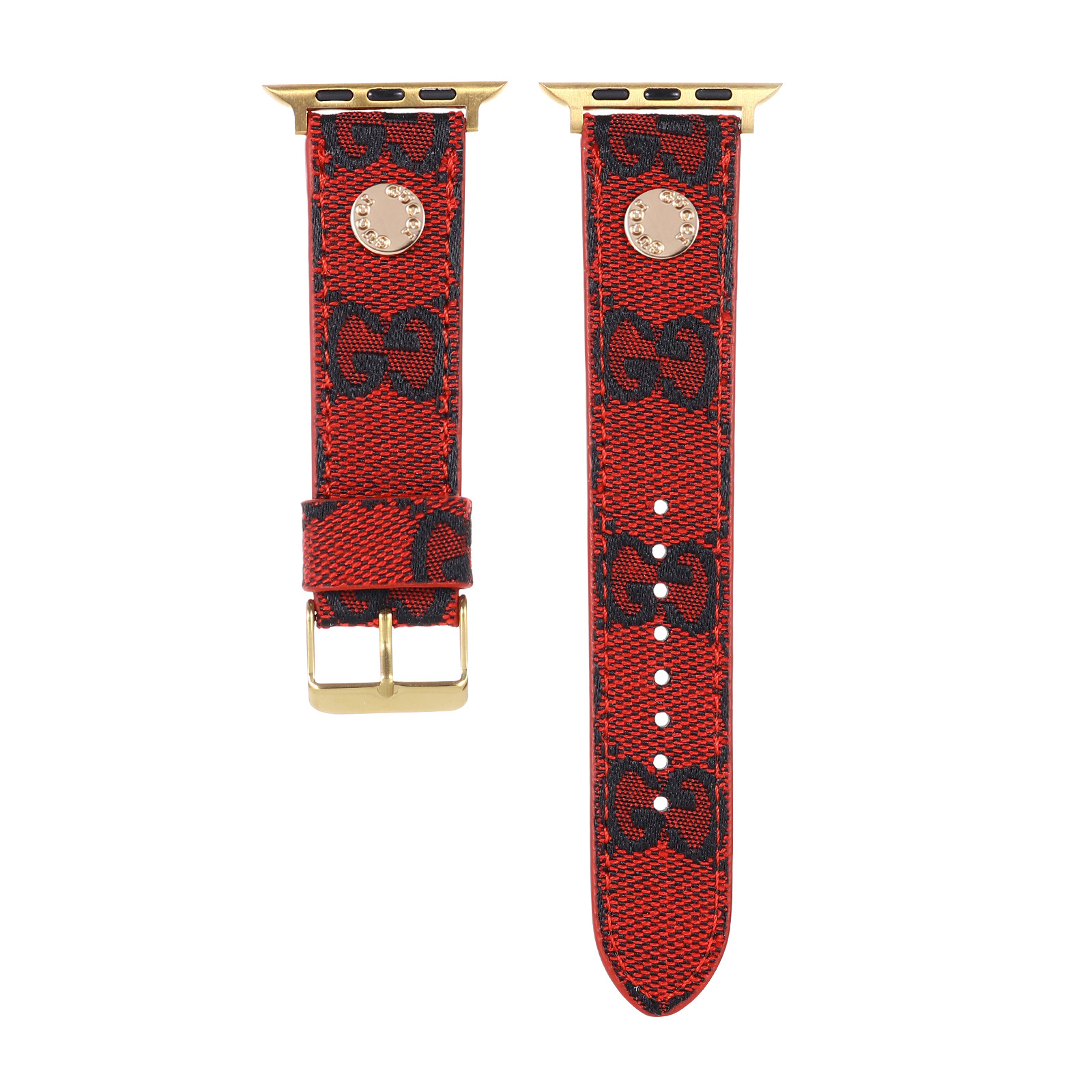 Gucci Luxury Leather Apple Watch Band