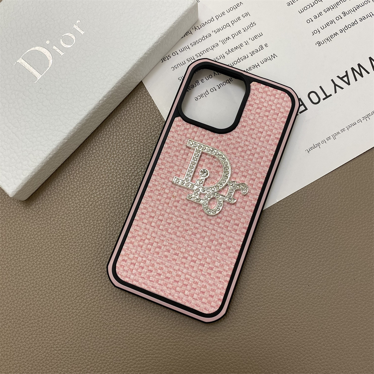 Dior woven iPhone Case 