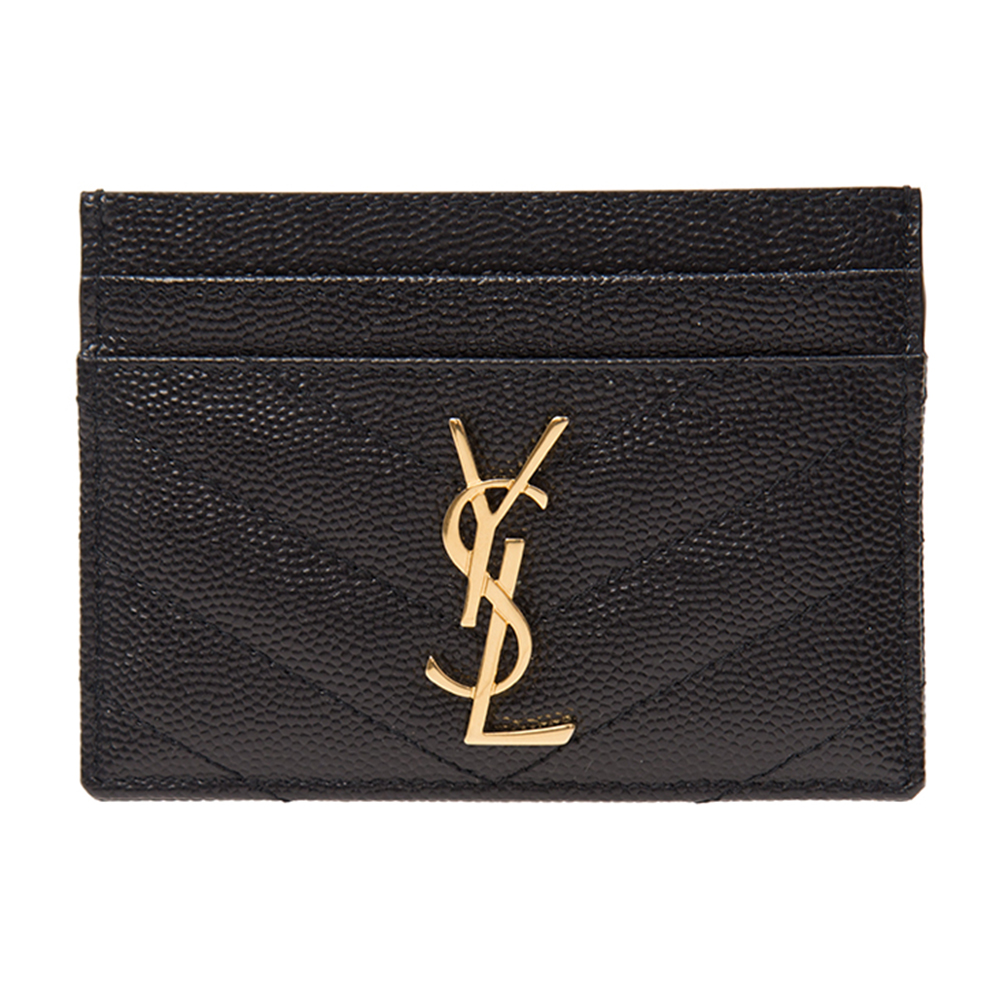 Classic YL Leather Wallet Card Holder