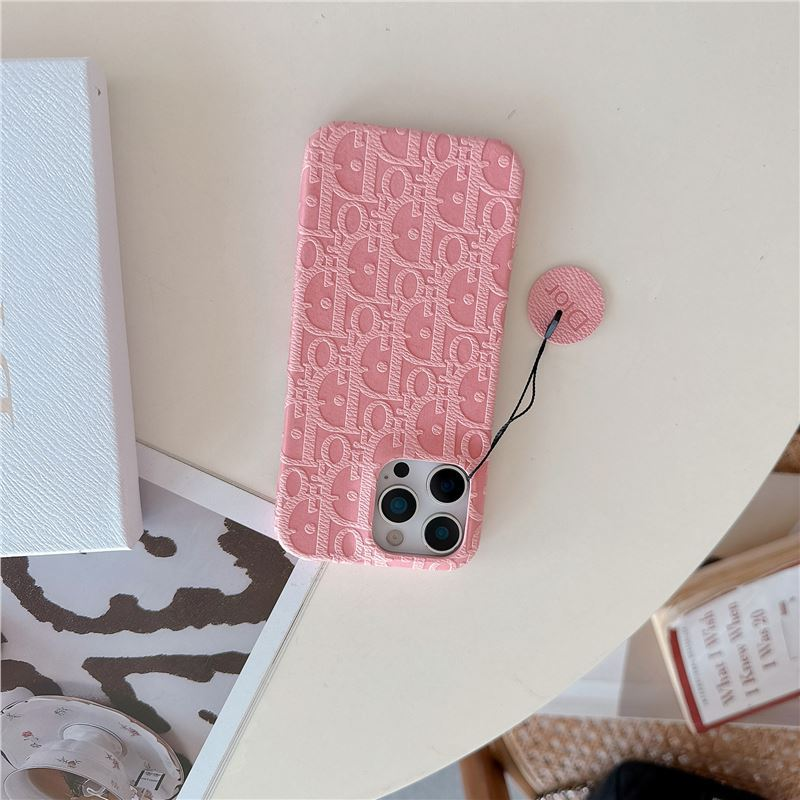 Dior Luxury Leather iPhone Case
