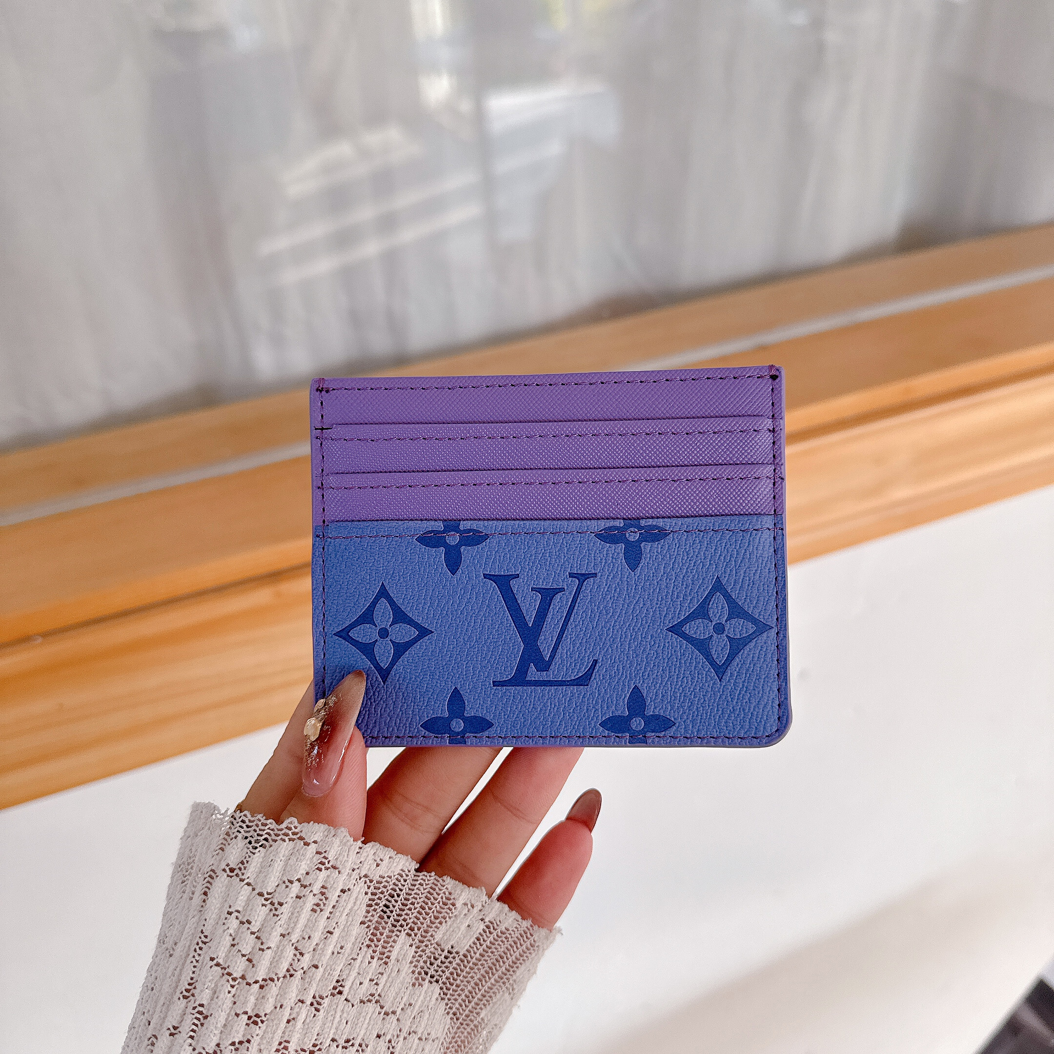 Louis Vuitton Luxury Leather Card Holder