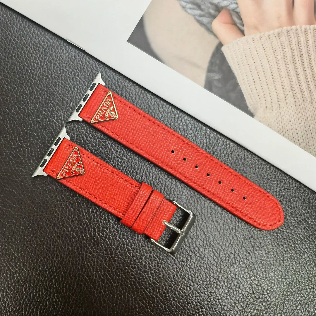 Leather luxury PD Apple Watch Bands
