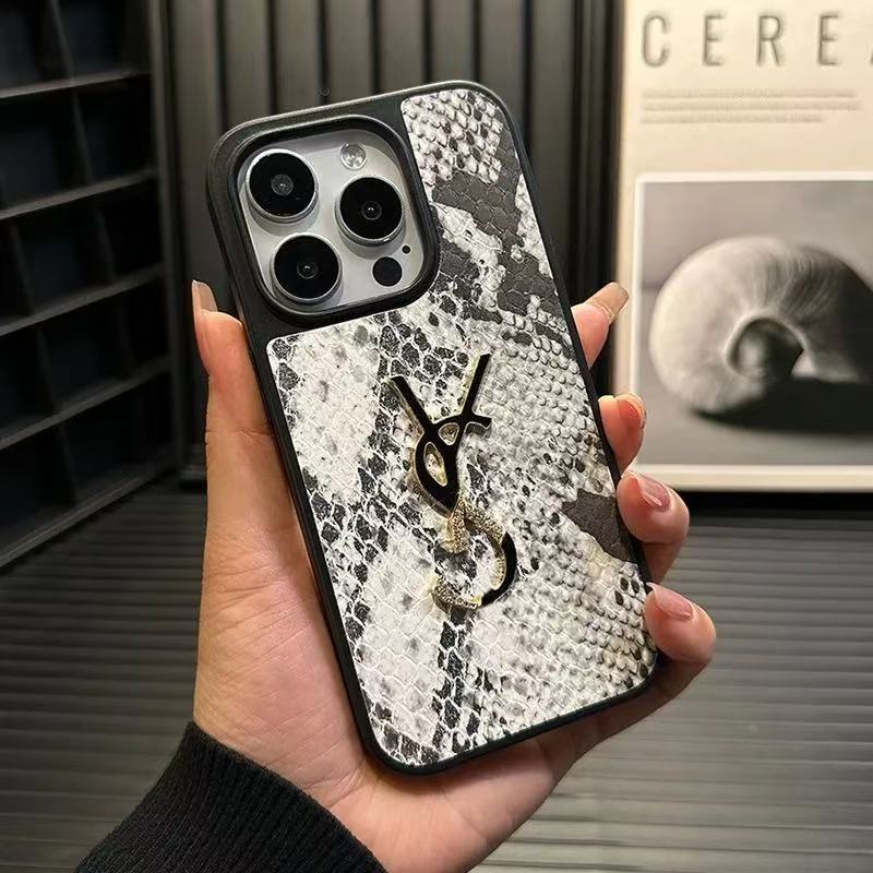 Natural texture Luxury Leather iPhone Case