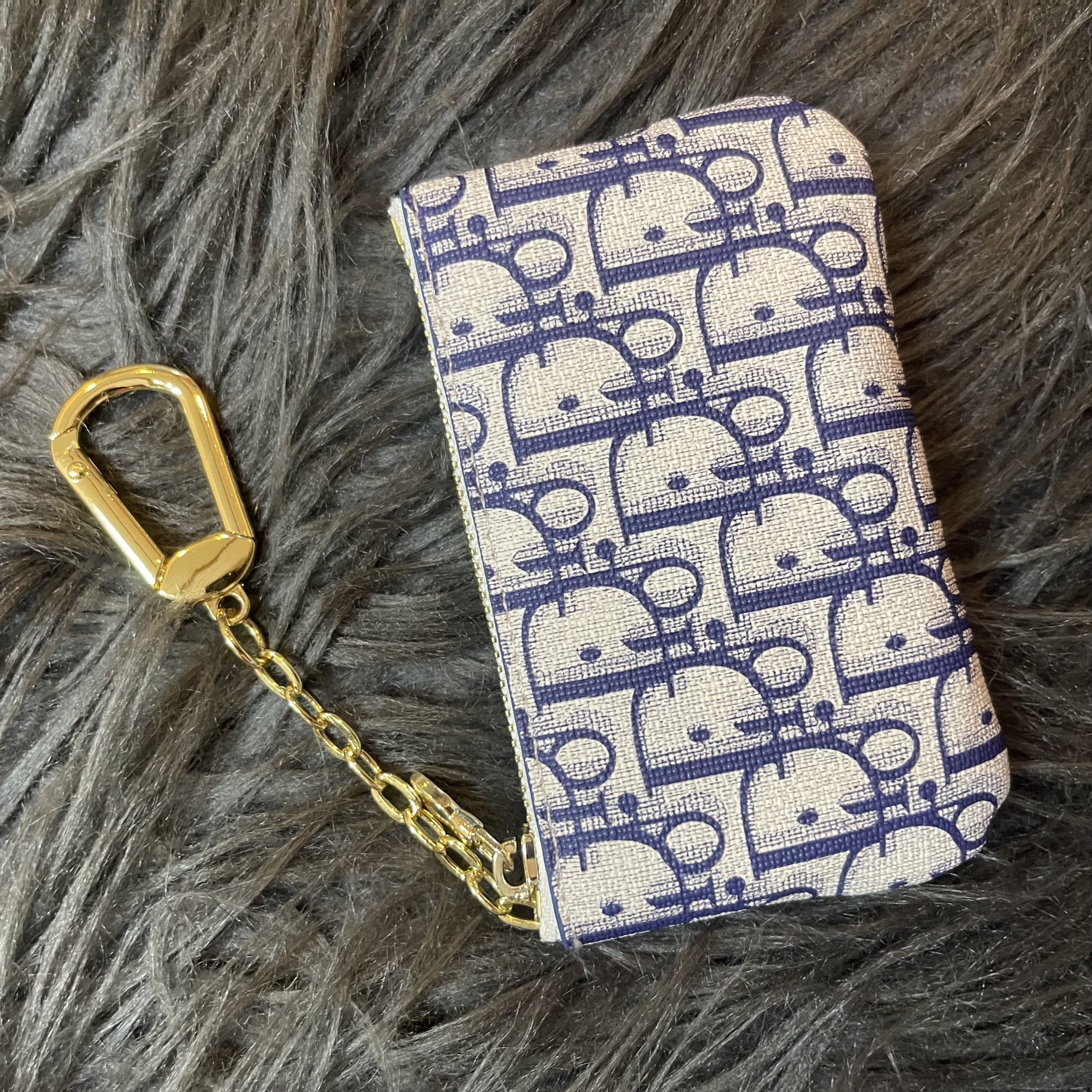 Luxury Leather Zipper Coin Purse