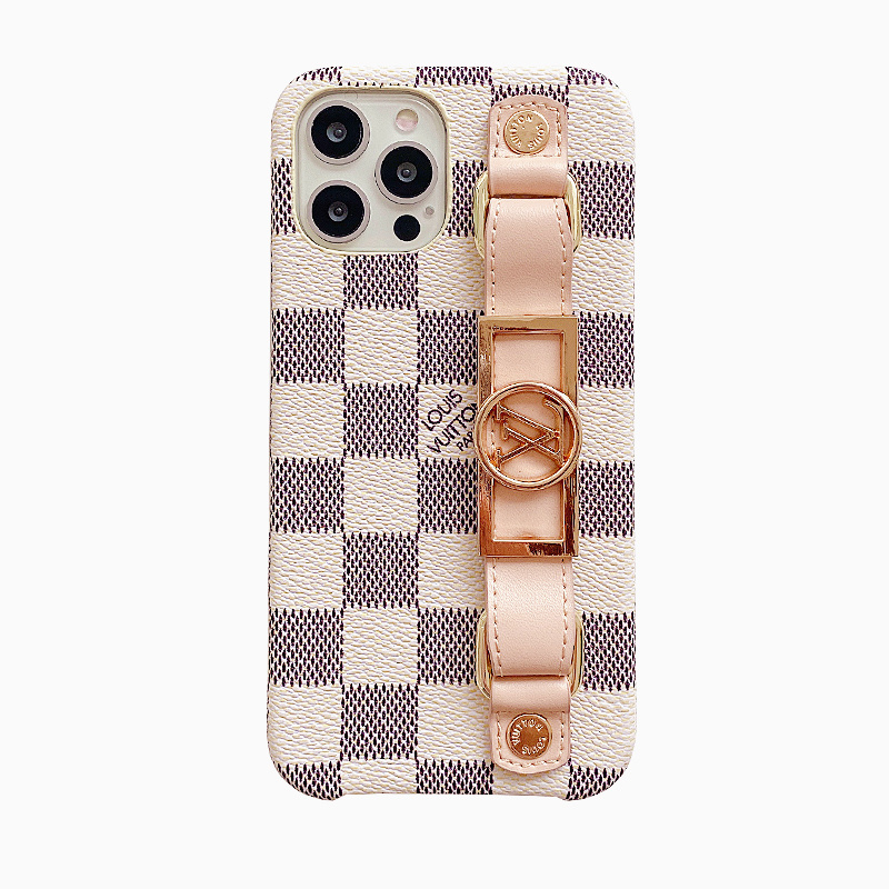 Louis Vuitton Leather Monogram iPhone Case With Holder