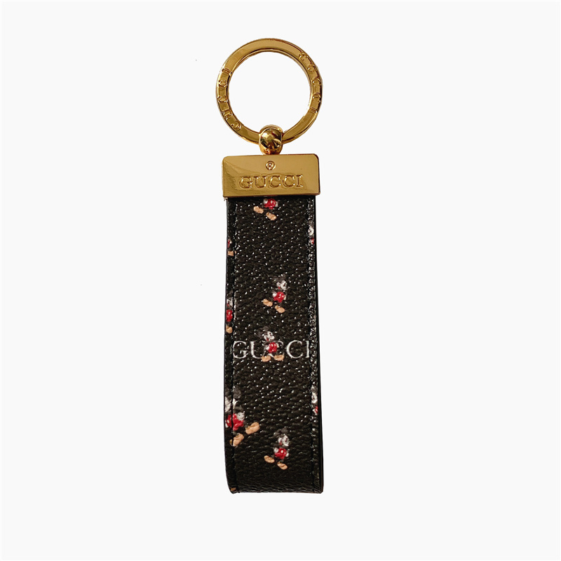 Gucci Luxury Leather Convenient Keychain