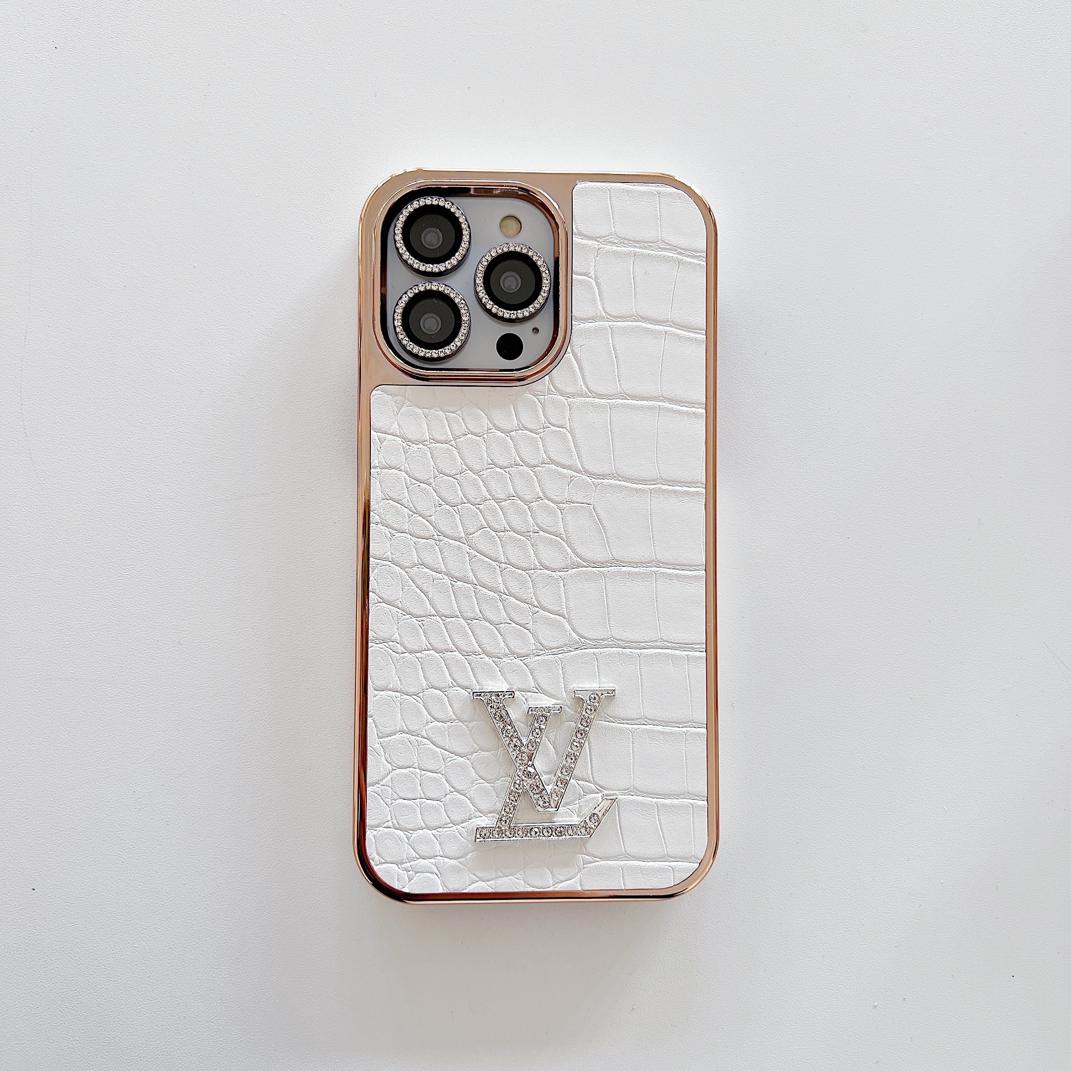 Louis Vuitton Crocodile Leather iPhone Case